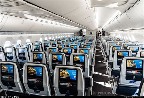 United Airlines 787 Interior