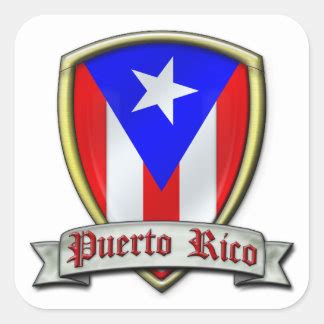 Puerto Rican Flag Stickers | Zazzle