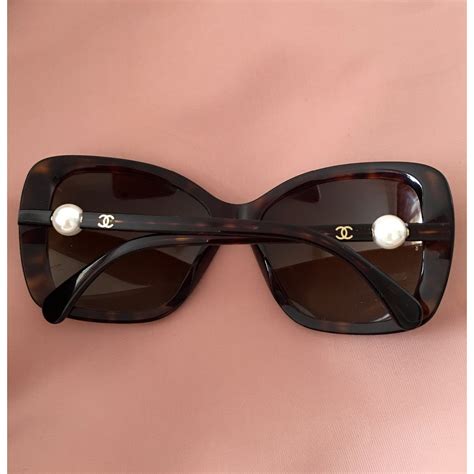 Chanel Sunglasses Brown Plastic ref.18282 - Joli Closet