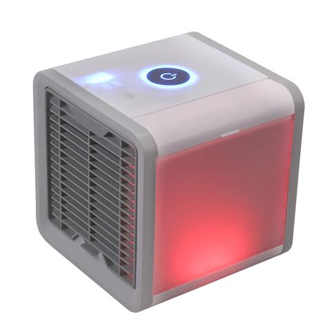 Household LED Air Personal Cooler Mini Air Conditioner Water Cooling ...