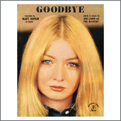 B37948 - Mary Hopkin 1969 Goodbye Northern Songs Sheet Music (UK) - Tracks