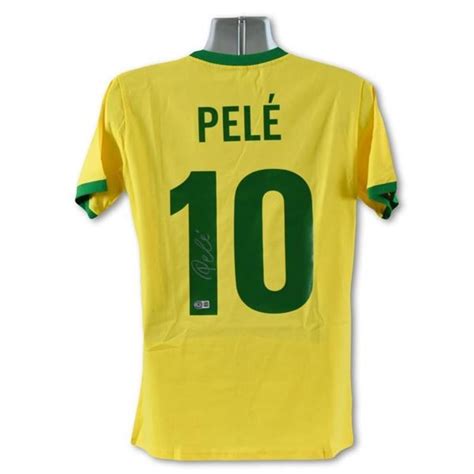 Pele Brazil Jersey by Pele