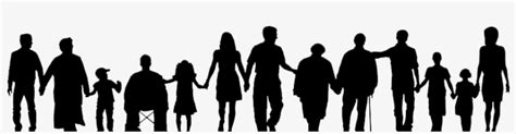 Family Reunion Silhouette Png PNG Image | Transparent PNG Free Download on SeekPNG