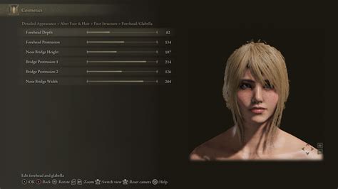 Elden ring female character creation template