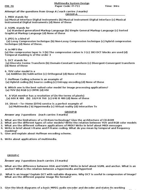 Multimedia System Design | PDF | Data Compression | Rgb Color Model