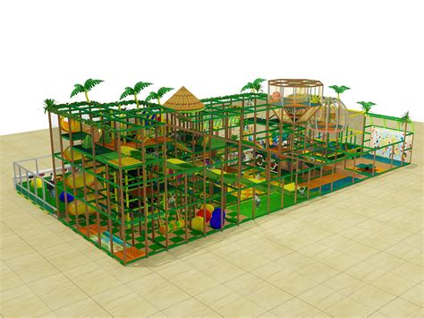 4 Level Jungle Themed Indoor Playground - Indoor Playgrounds International