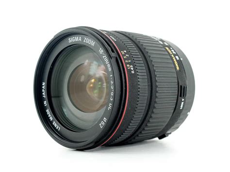 Sigma 18-200mm f/3.5-6.3 DC Canon EF-S Lens - Lenses and Cameras