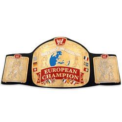 WWE Belt Series 4 - European Championship Belt