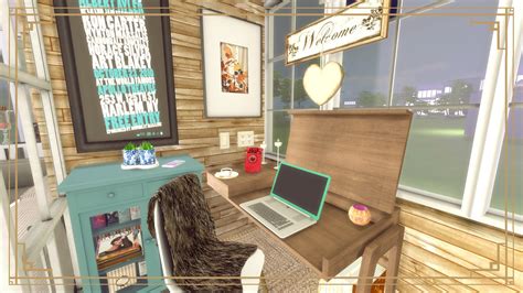 Sims 4 - Cozy Living Room II - Dinha