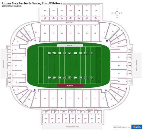 Sun Devil Stadium Seating Chart Interactive | Brokeasshome.com