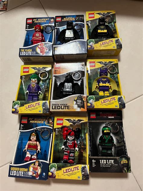 LEGO Led Lite Batman The Flash Wonder Woman Darth Vader, Hobbies & Toys, Toys & Games on Carousell