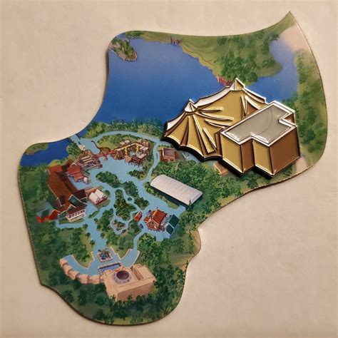 63867 - #8 - Animal Kingdom Map - DinoLand U.S.A. - Cast Member Atlas ...