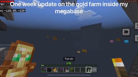 Gold farm progress video : r/Minecraft