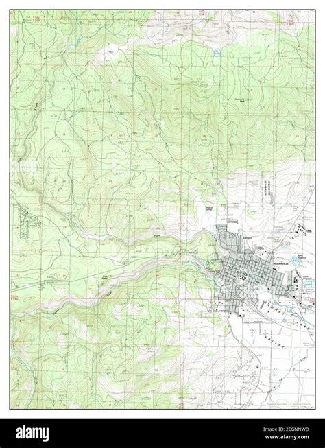 Susanville california map Cut Out Stock Images & Pictures - Alamy