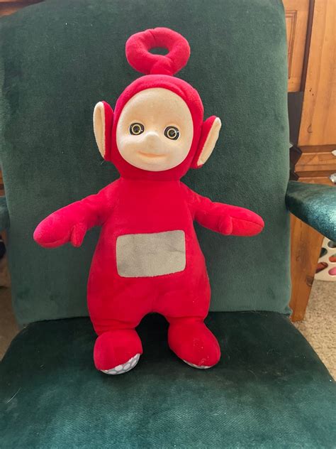 Teletubbies Po Stuffed Animal - Etsy