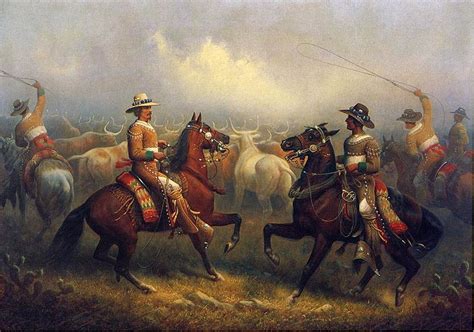 Image: California Vaqueros, by James Walker, 1875