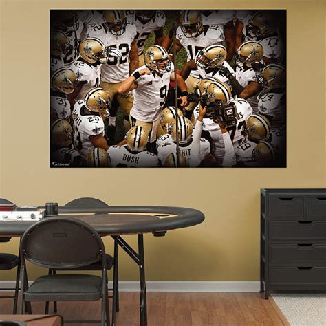 New Orleans Saints Team Mural Wall Decal | Shop Fathead® for New ...