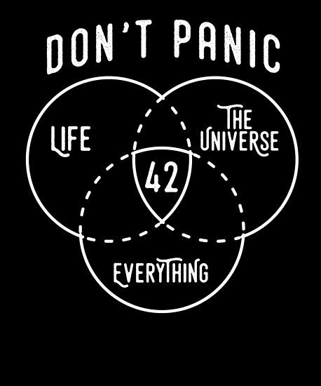 The Answer to Life, The Universe, and Everything. – Jonathan Bossenger