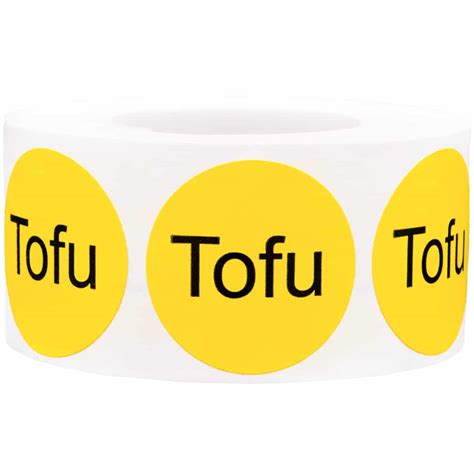 Tofu Deli Labels | InStockLabels.com