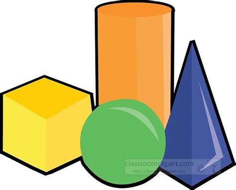 Mathematics Clipart-cylinder square shapes clipart