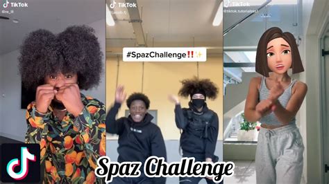 Spaz Challenge TikToK Dance Compilation - YouTube