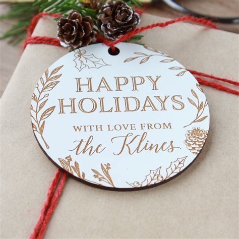 Personalized Holiday Gift Tags - Pomp & Revel