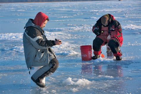 Vermont ice fishing tournament canceled after 3 fishermen die falling through the ice