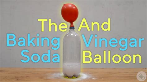 Baking Soda + Vinegar Balloon Experiment! - YouTube