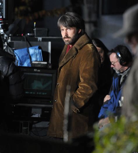 Ben Affleck On The Set Of 'Argo': Star Goes 70s (PHOTO) | HuffPost