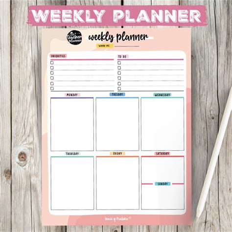 2023 2024 Teacher Planner Free Printable Printables And, 58% OFF