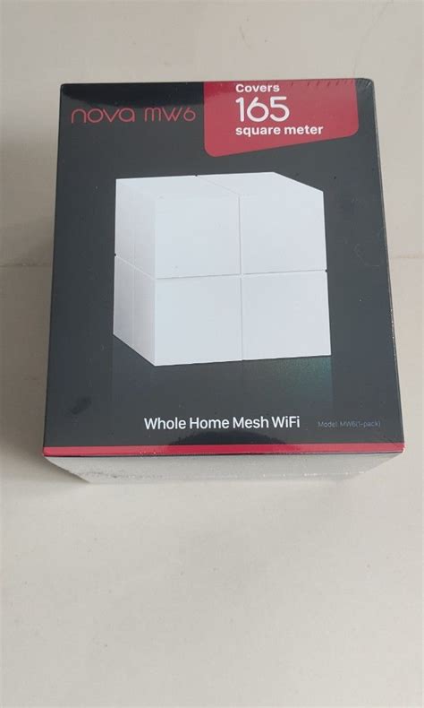 Brand New, Sealed PLDT WIFI MESH node Tenda NOVA MW6, Computers & Tech ...