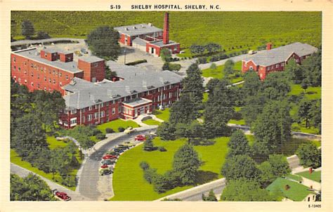 Shelby Hospital, Shelby, NC, USA Hospital Postcard | OldPostcards.com