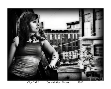 City Girl II Photograph by Donald Yenson - Pixels