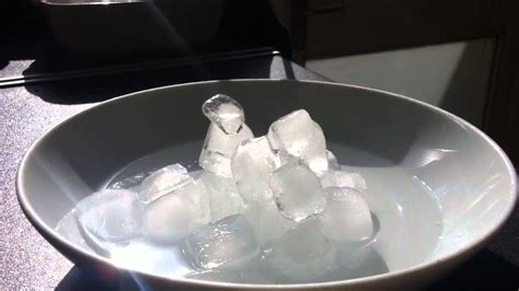 A Bowl of Melting Ice Cubes! - YouTube