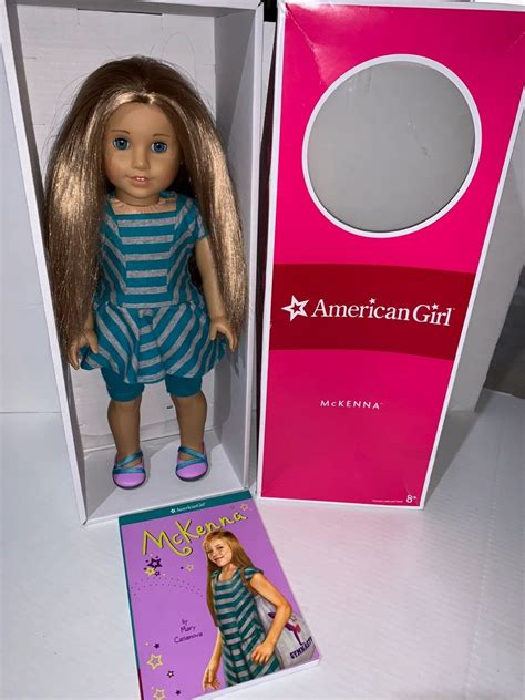 RETRIED GOTY 2012 McKENNA American Girl DOLL Like new condition - barely played with Comes with ...