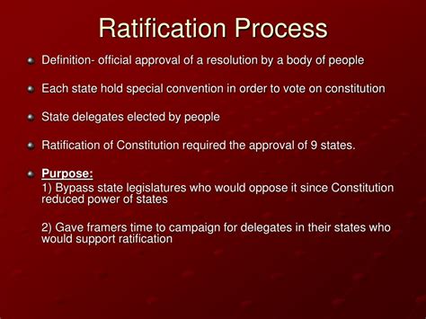 PPT - The Ratification of the Constitution PowerPoint Presentation, free download - ID:2570573