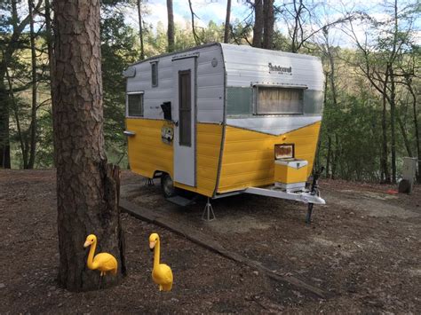 Camping at Beavers Bend State Park in our vintage Glamper | Beavers ...