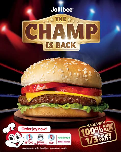 Jollibee - The Champ is Back! | Manila On Sale