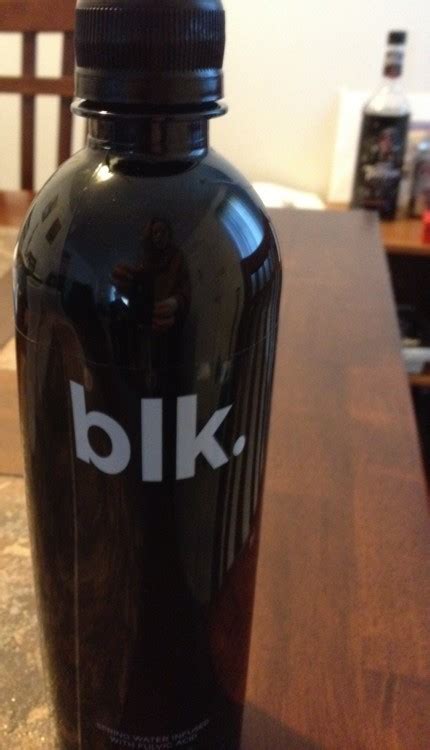 How to Drink Black Water...