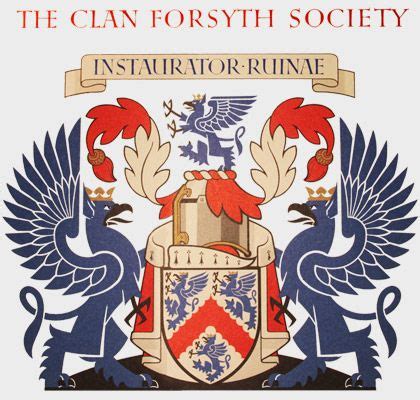 The Forsyth Clan Society official website | Coat of arms, Heraldry, Family symbol