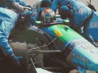 F1 Pit Stop Fire Accident - 1994 German GP, Jos Verstappen >> Source