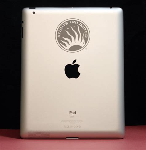 Engraved Logo iPad - In A Flash Laser - iPad Laser Engraving, Boutique Printing, Laser Cutting ...