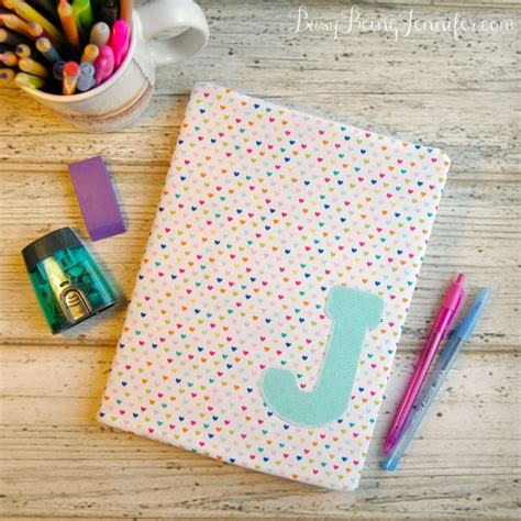 101 Handmade Days: DIY Notebook Cover - Busy Being Jennifer