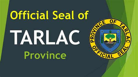 Tarlac Province Logo