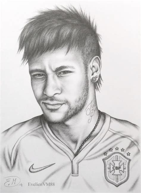 Pin de Jahangir Khatri em art of football | Neymar desenho, Desenho de ...