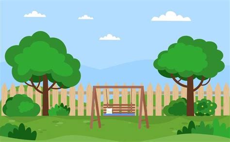 Cartoon Backyard Vector Art, Icons, and Graphics for Free Download