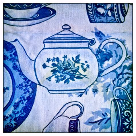 Bisbee, AZ Vinage Tea Pot Table Cloth Design | Lynn Friedman | Flickr