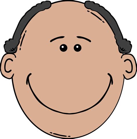 Public Domain Clip Art Image | Man Face Cartoon | ID: 13551042016863 | PublicDomainFiles.com