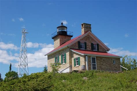 Copper Harbor Lighthouse, Lake Superior - Travel the Mitten