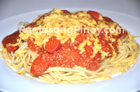 Jollibee Style Spaghetti Recipe - (3.9/5)